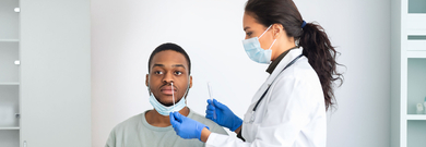 Test being administered